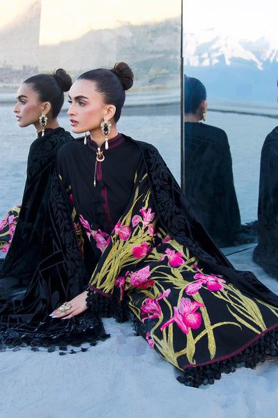 Sana Safinaz | Winter Shawl 24 | S241-003A-3CP -  Sana Safinaz Ladies Clothes - Original Designer Dress - House of Maryam