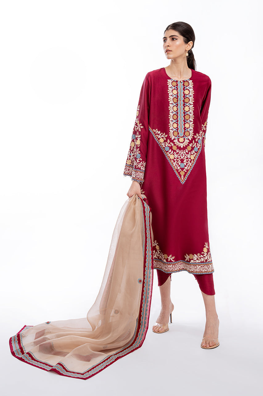 Sania Maskatiya | Eid Collection | Imani (B) by Designer Sania Maskatiya - House of Maryam - Pakistani Designer Ethnic Wear in {{ shop.shopifyCountryName }}