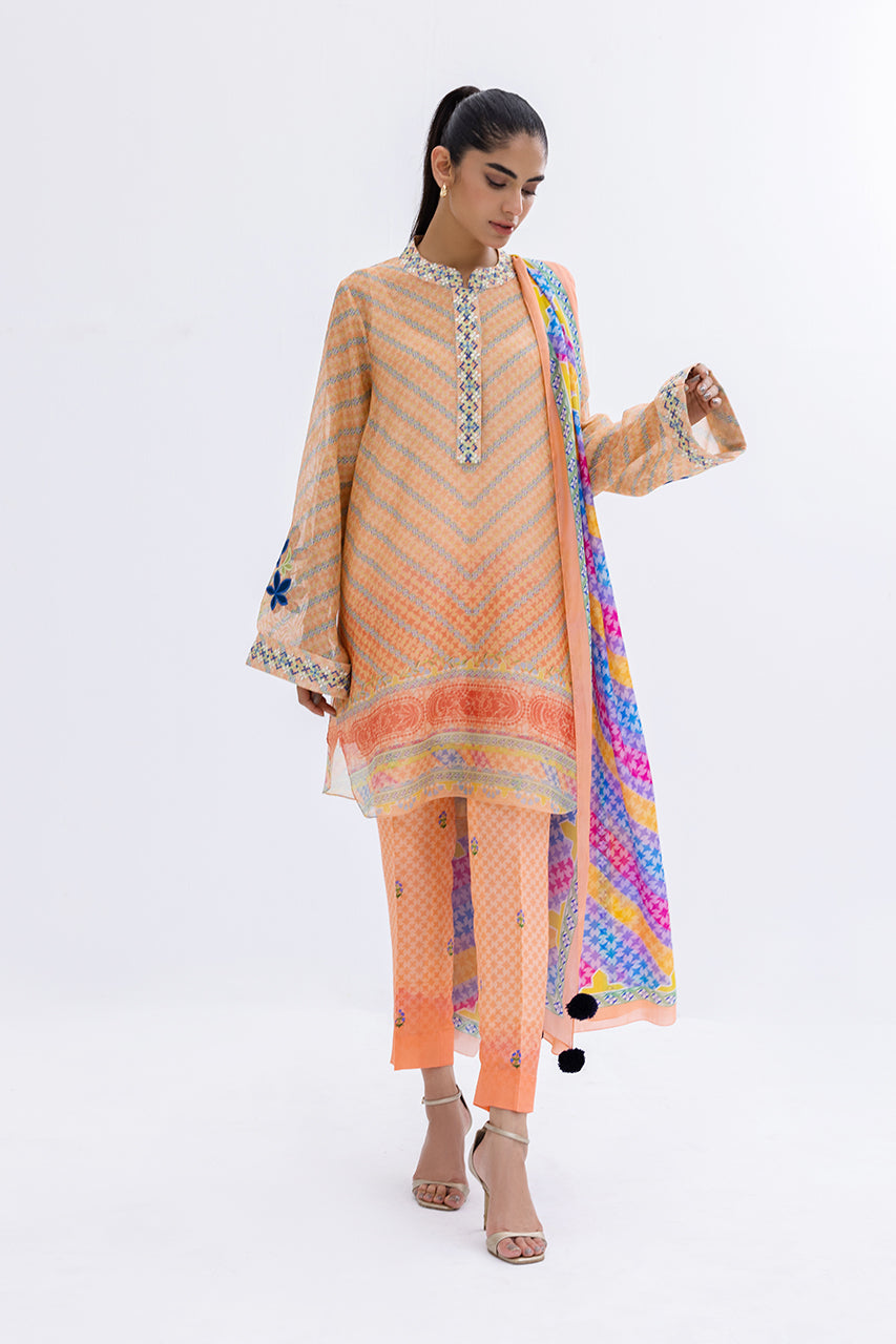 Sania Maskatiya | Eid Collection | Rika (A) by Designer Sania Maskatiya - House of Maryam - Pakistani Designer Ethnic Wear in {{ shop.shopifyCountryName }}