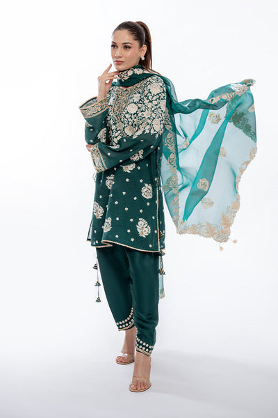 Sania Maskatiya | Eid Collection | Jinani (B) -  Sania Maskatiya Formal - Original Designer Dress - House of Maryam