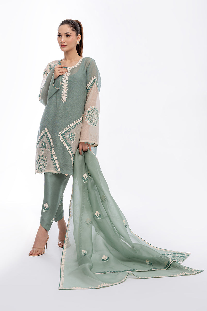 Sania Maskatiya | Eid Collection | Lulu (B) by Designer Sania Maskatiya - House of Maryam - Pakistani Designer Ethnic Wear in {{ shop.shopifyCountryName }}