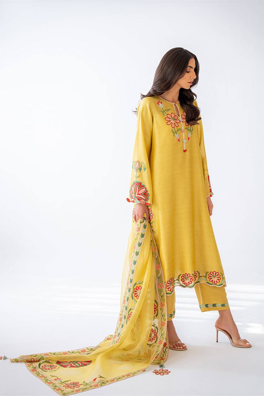 Sania Maskatiya | Eid Collection | Ziram -  Sania Maskatiya Formal - Original Designer Dress - House of Maryam