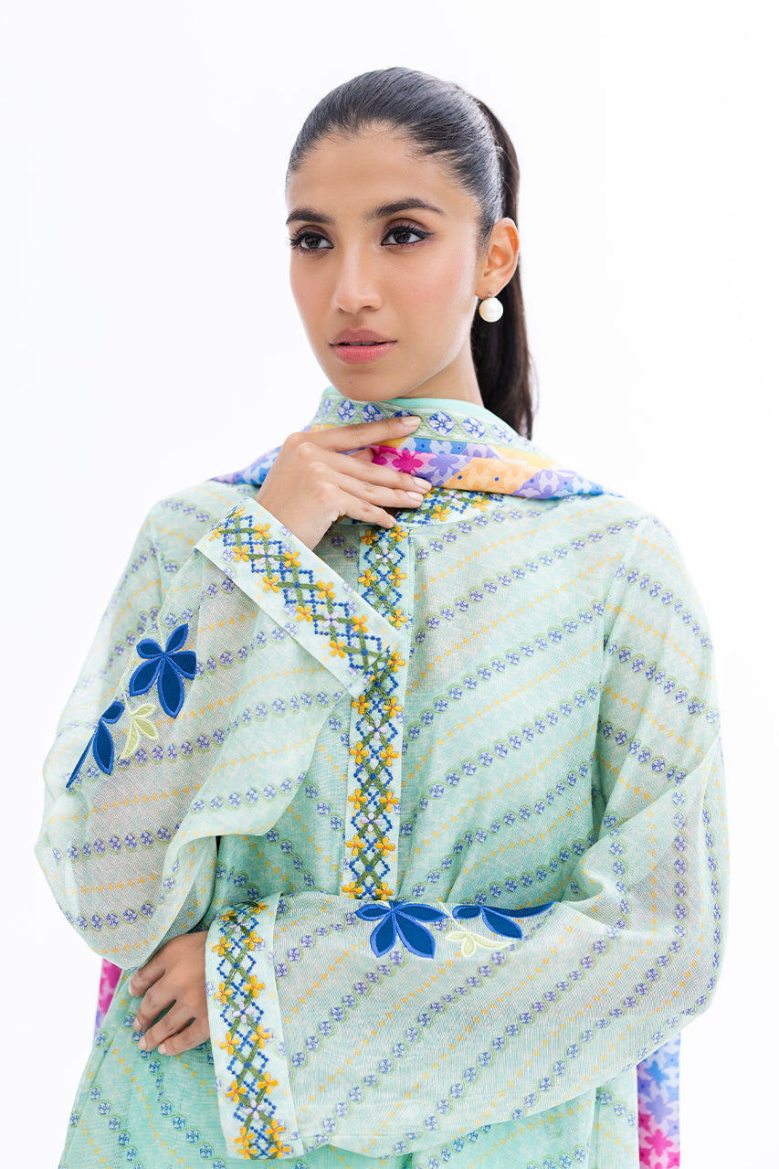 Sania Maskatiya | Eid Collection | Rika (B) by Designer Sania Maskatiya - House of Maryam - Pakistani Designer Ethnic Wear in {{ shop.shopifyCountryName }}