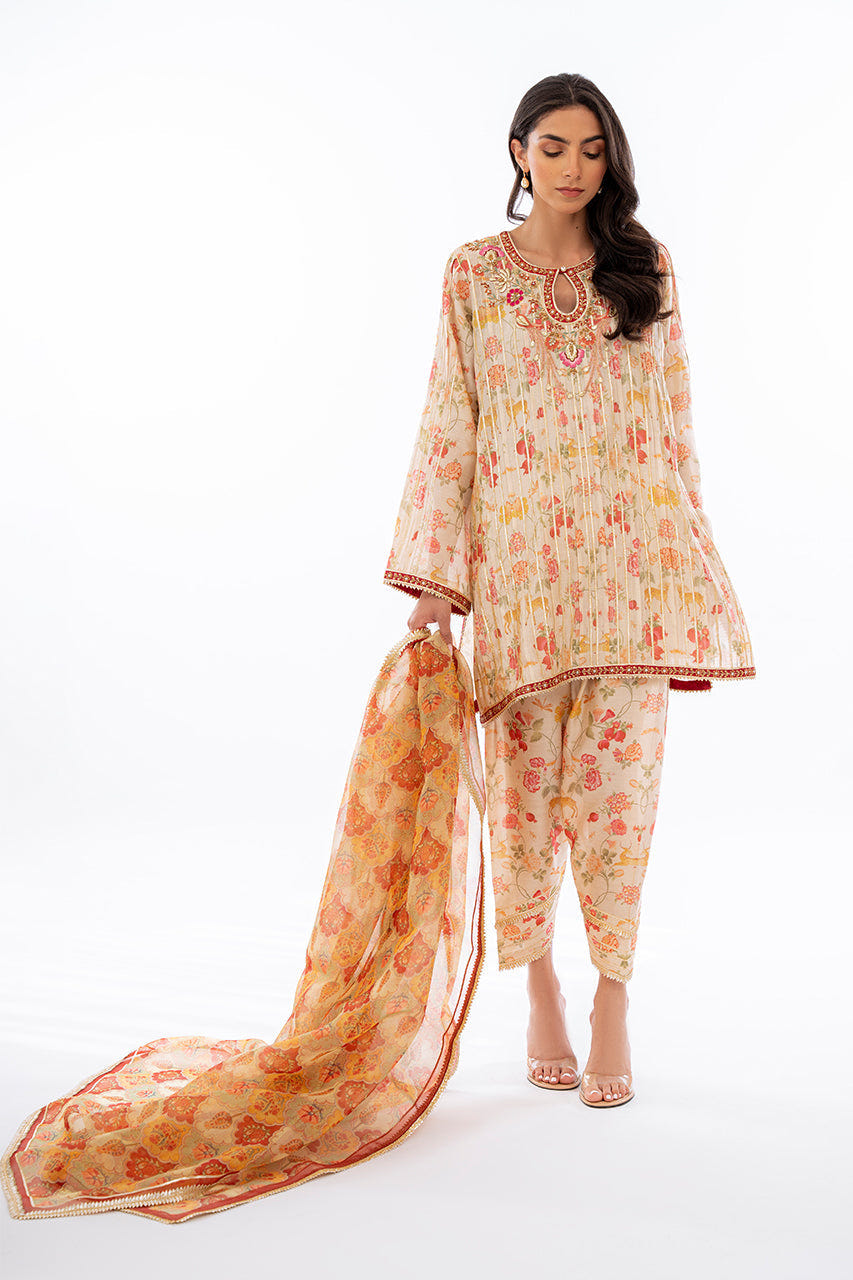 Sania Maskatiya | Eid Collection | Azka -  Sania Maskatiya Formal - Original Designer Dress - House of Maryam
