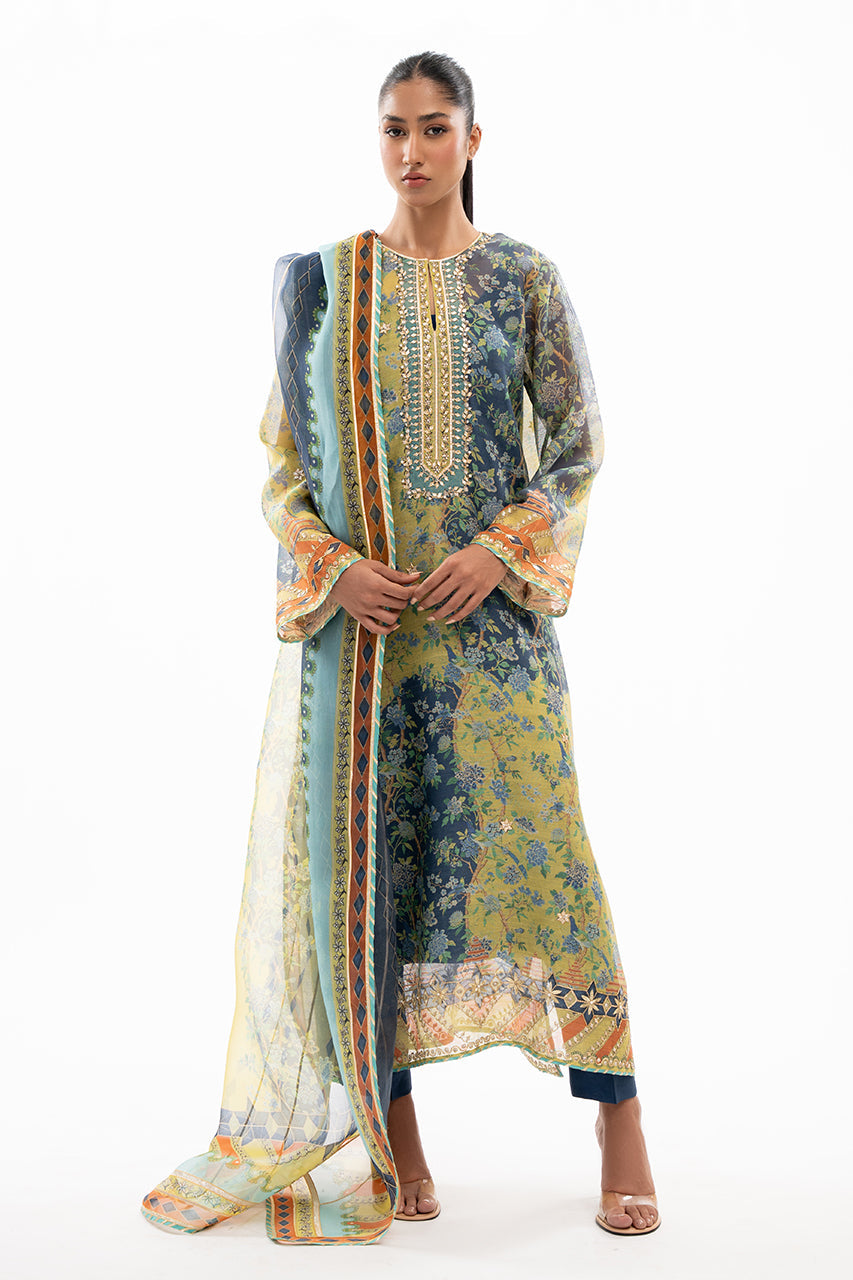 Sania Maskatiya | Eid Collection | Ain by Designer Sania Maskatiya - House of Maryam - Pakistani Designer Ethnic Wear in {{ shop.shopifyCountryName }}