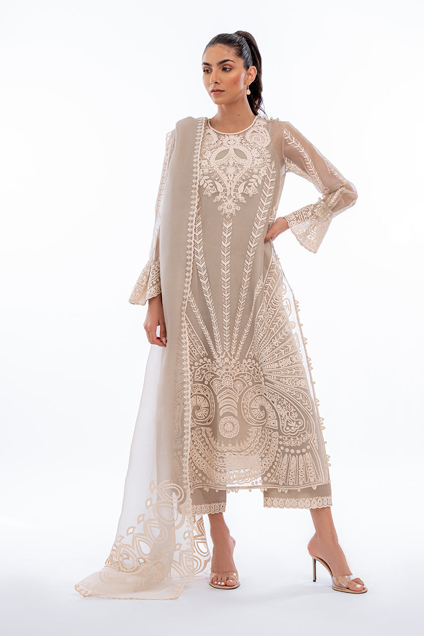 Sania Maskatiya | Eid Collection | Layan (A) by Designer Sania Maskatiya - House of Maryam - Pakistani Designer Ethnic Wear in {{ shop.shopifyCountryName }}