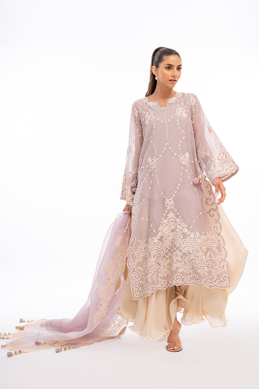 Sania Maskatiya | Eid Collection | Bahar (A) -  Sania Maskatiya Formal - Original Designer Dress - House of Maryam