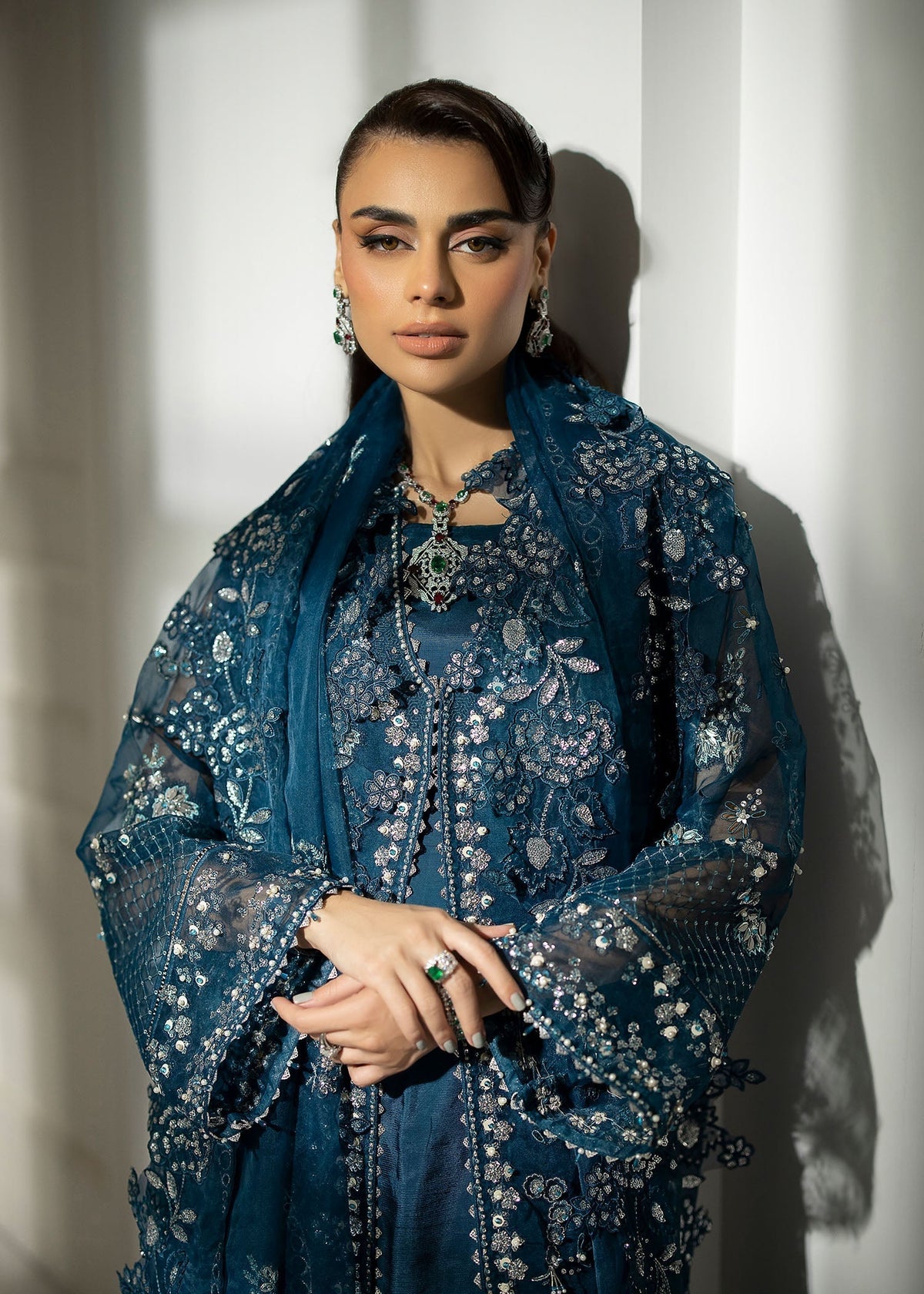 Sardinia | La More 24 | Blue Mirage -  Sardinia Ladies Clothes - Original Designer Dress - House of Maryam