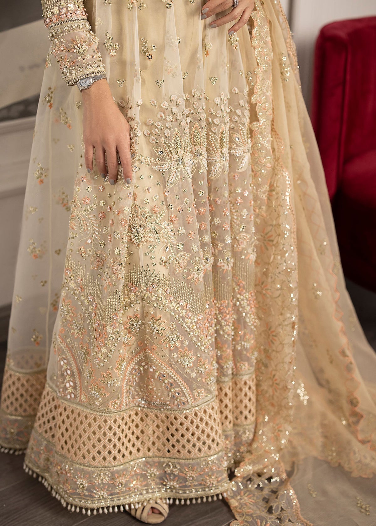 Sardinia | La More 24 | Golden Whisper -  Sardinia Ladies Clothes - Original Designer Dress - House of Maryam