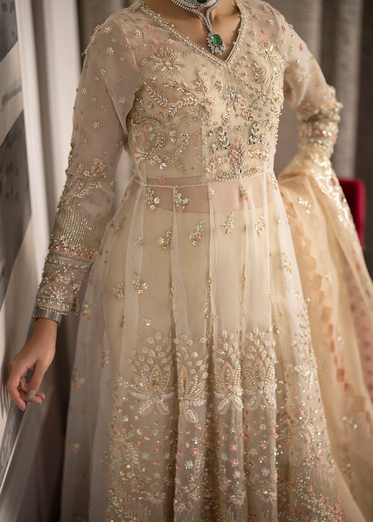 Sardinia | La More 24 | Golden Whisper -  Sardinia Ladies Clothes - Original Designer Dress - House of Maryam