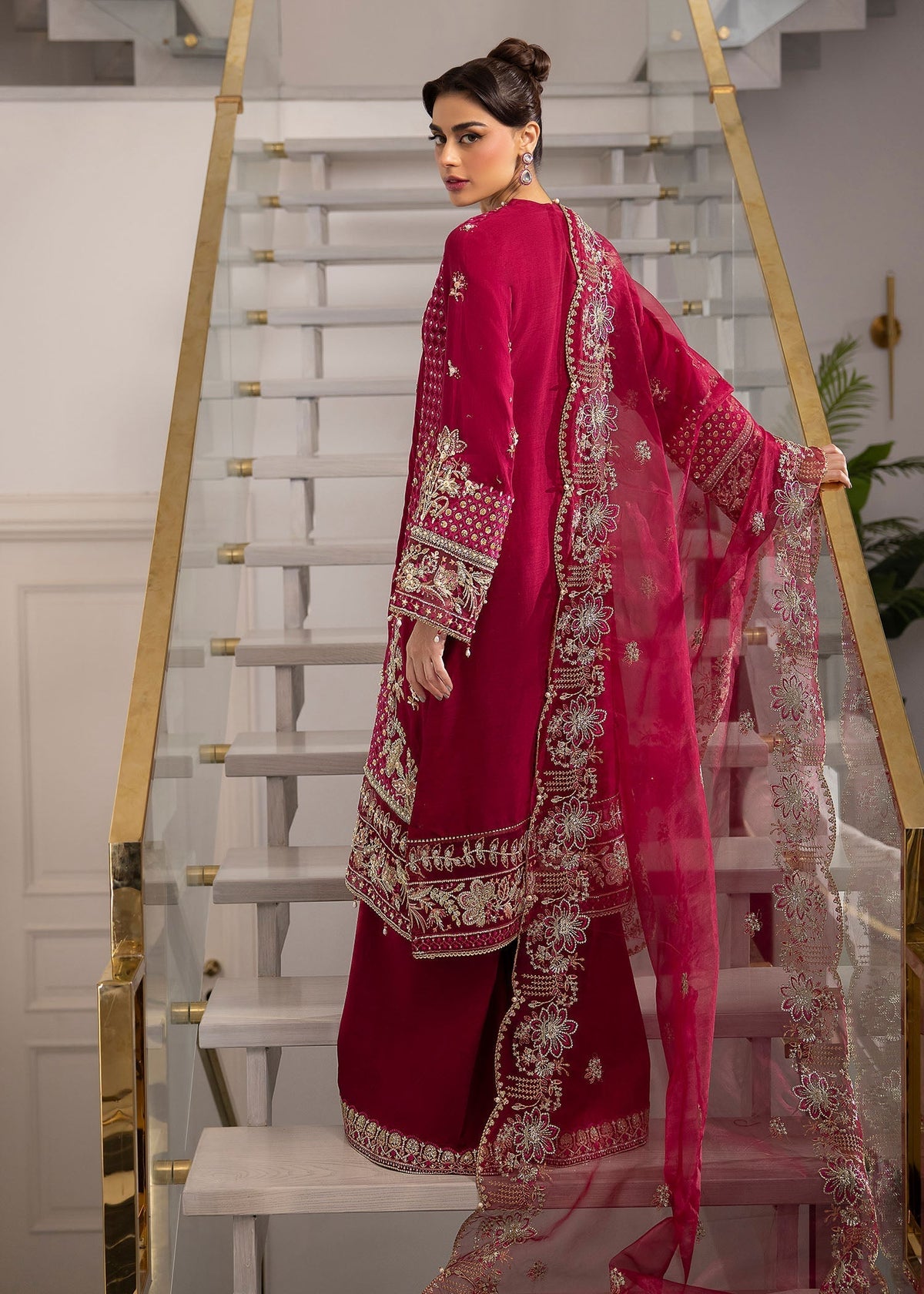 Sardinia | La More 24 | Scarlet dream -  Sardinia Ladies Clothes - Original Designer Dress - House of Maryam