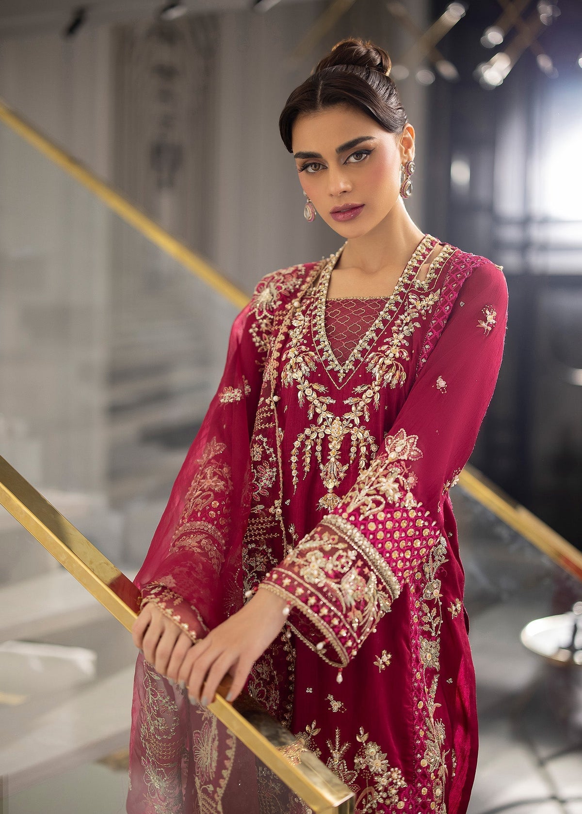 Sardinia | La More 24 | Scarlet dream -  Sardinia Ladies Clothes - Original Designer Dress - House of Maryam