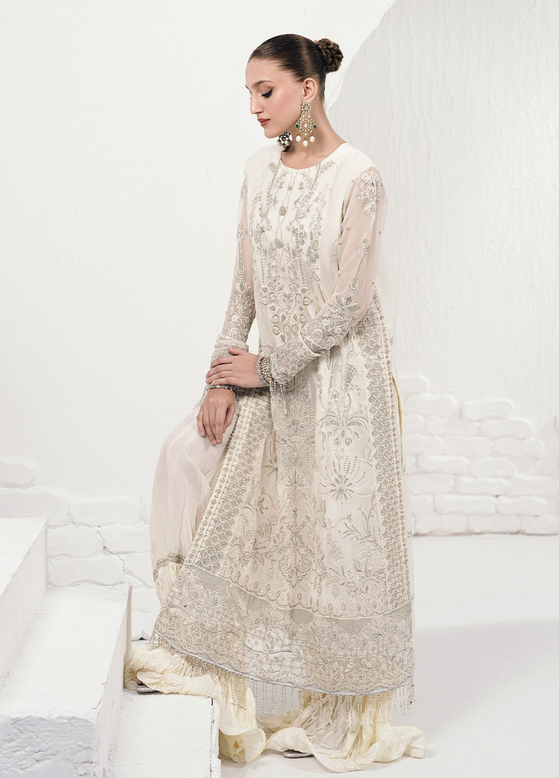 Sahane | Savoir Luxury Formals | CT-140003 Ombre - Savoir by Designer Sahane - House of Maryam - Pakistani Designer Ethnic Wear in {{ shop.shopifyCountryName }}