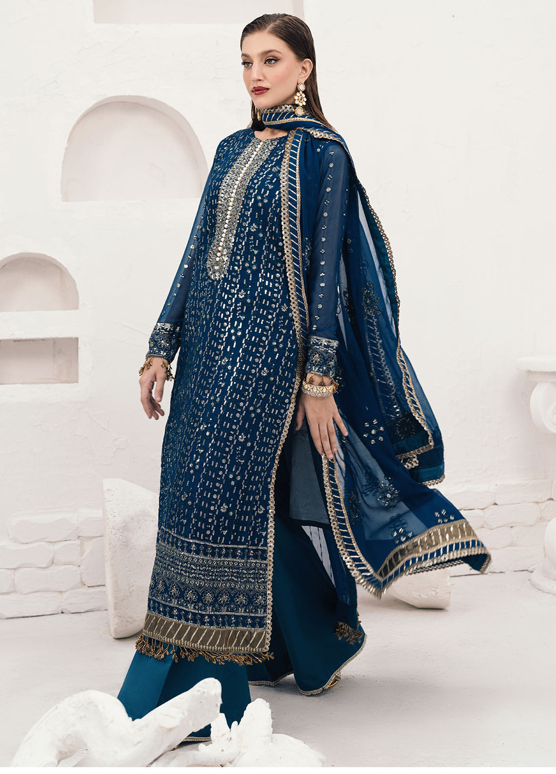 Sahane | Savoir Luxury Formals Savoir | CT-140004 Ashen - Savoir -  Sahane Formal - Original Designer Dress - House of Maryam