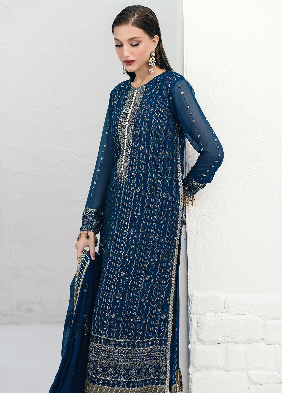 Sahane | Savoir Luxury Formals Savoir | CT-140004 Ashen - Savoir -  Sahane Formal - Original Designer Dress - House of Maryam
