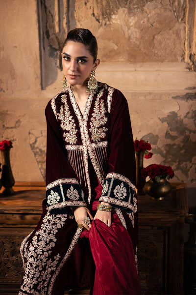 Azure | Vogue Formals | Scarlet Majesty -  Azure Ladies Clothes - Original Designer Dress - House of Maryam