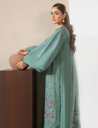 Elaf Premium | E Craft Chikankari 26 |EHC-1B WILLOW