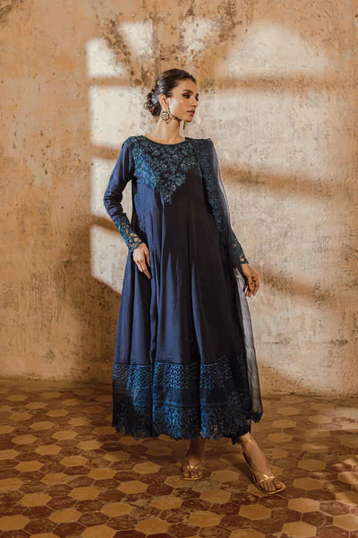 Azure | Embroidered Formals | Sea Bliss -  Azure Formal - Original Designer Dress - House of Maryam