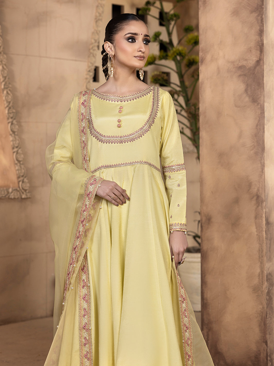 Hem Stitch | Raw Silk Edit 25 | Sehar -  Hemstitch Ladies Clothes - Original Designer Dress - House of Maryam