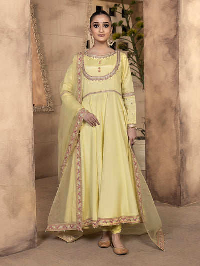 Hem Stitch | Raw Silk Edit 25 | Sehar -  Hemstitch Ladies Clothes - Original Designer Dress - House of Maryam