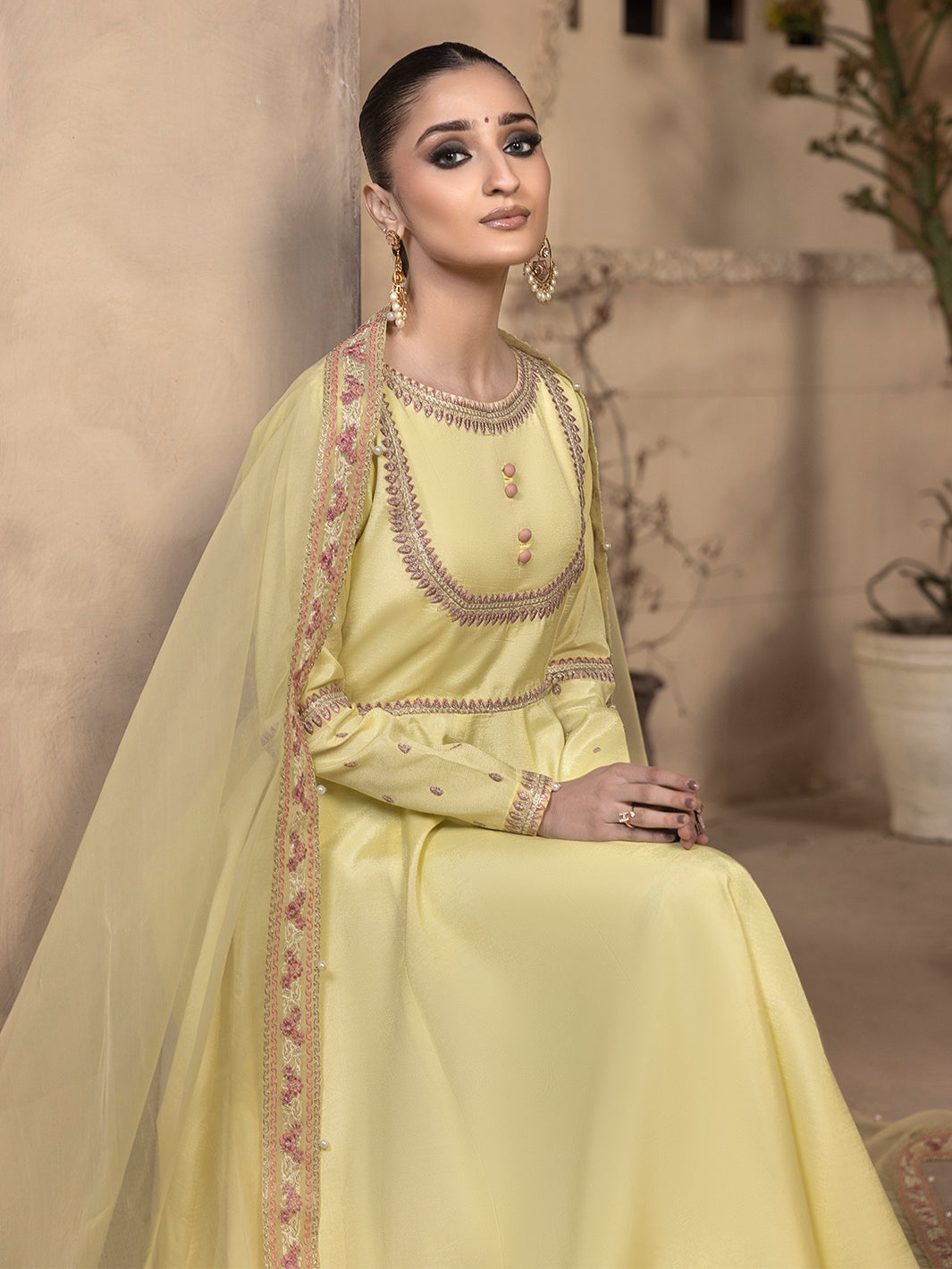 Hem Stitch | Raw Silk Edit 25 | Sehar -  Hemstitch Ladies Clothes - Original Designer Dress - House of Maryam