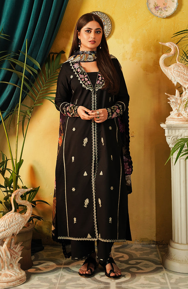 Seran | Afsanah Lawn 24 | Gulposh -  Seran Luxury - Original Designer Dress - House of Maryam