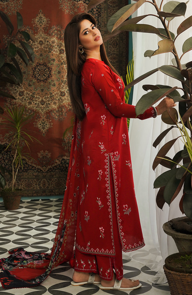 Seran | Afsanah Lawn 24 | Shadab by Designer Seran - House of Maryam - Pakistani Designer Ethnic Wear in {{ shop.shopifyCountryName }}