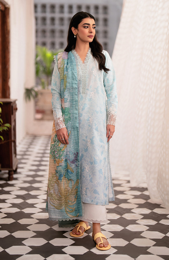 Seran | Afsanah Lawn 24 | Hareem -  Seran Luxury - Original Designer Dress - House of Maryam