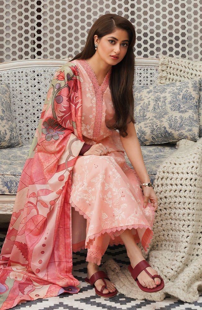 Seran | Afsanah Lawn 24 | Elnaz -  Seran Luxury - Original Designer Dress - House of Maryam