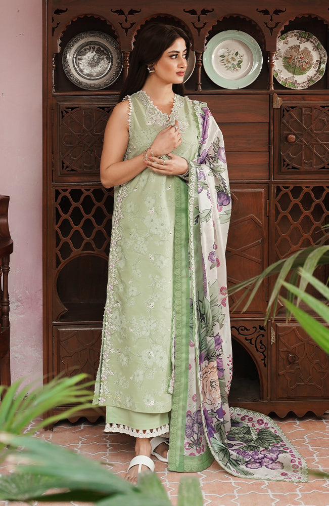 Seran | Afsanah Lawn 24 | Maya -  Seran Luxury - Original Designer Dress - House of Maryam