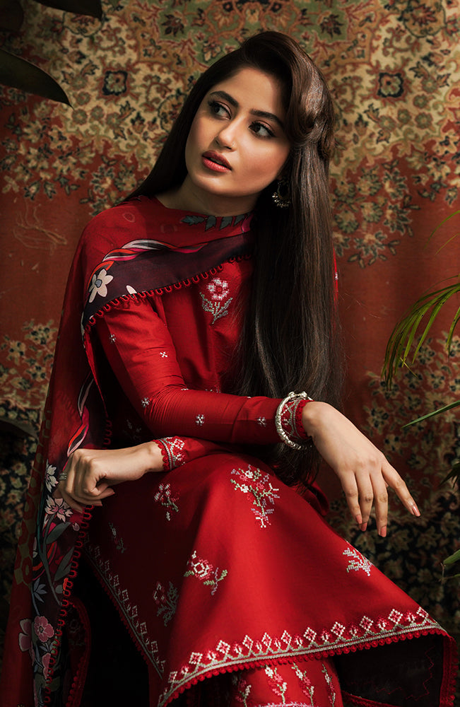 Seran | Afsanah Lawn 24 | Shadab -  Seran Luxury - Original Designer Dress - House of Maryam