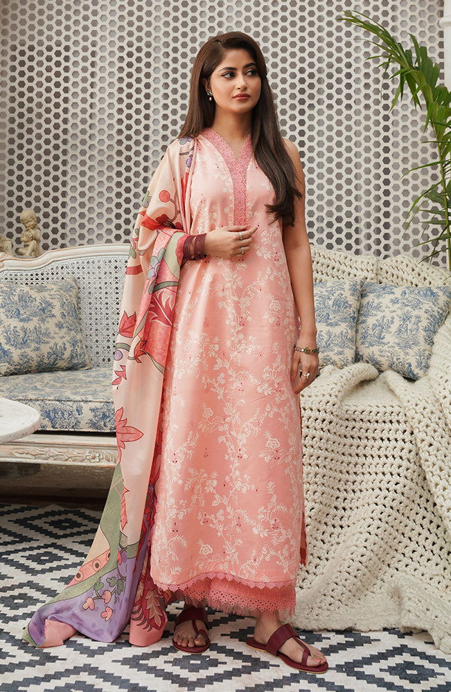 Seran | Afsanah Lawn 24 | Elnaz by Designer Seran - House of Maryam - Pakistani Designer Ethnic Wear in {{ shop.shopifyCountryName }}