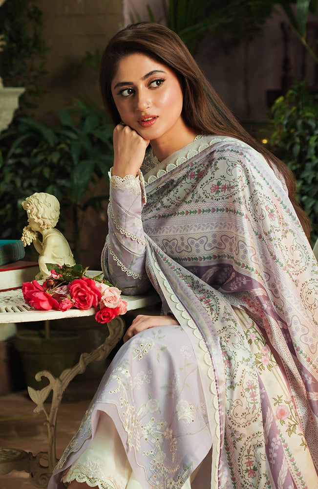 Seran | Afsanah Lawn 24 | Mishal -  Seran Luxury -  House of Maryam