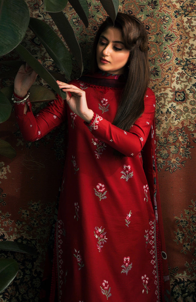 Seran | Afsanah Lawn 24 | Shadab -  Seran Luxury - Original Designer Dress - House of Maryam