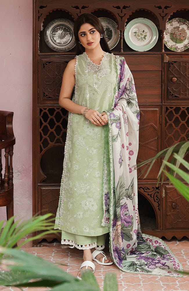 Seran | Afsanah Lawn 24 | Maya -  Seran Luxury - Original Designer Dress - House of Maryam