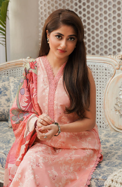 Seran | Afsanah Lawn 24 | Elnaz -  Seran Luxury - Original Designer Dress - House of Maryam