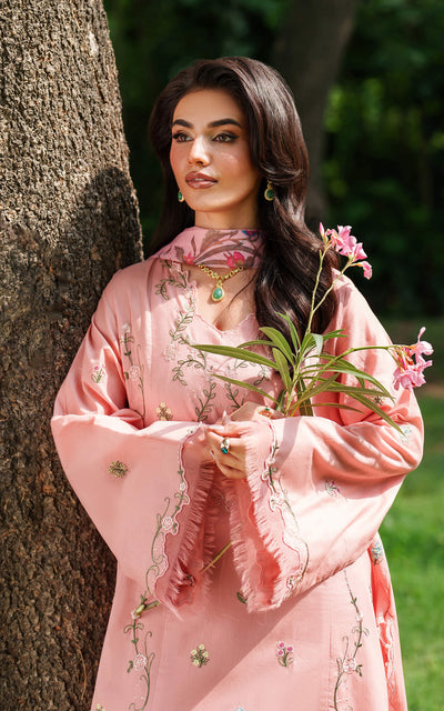 Asifa and Nabeel | Eden Cambric 25 | Serene Blush ECU25-01 -  Asifa and Nabeel Ladies Clothes - Original Designer Dress - House of Maryam