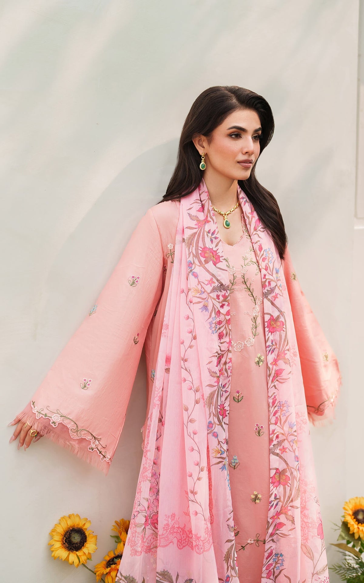 Asifa and Nabeel | Eden Cambric 25 | Serene Blush ECU25-01 -  Asifa and Nabeel Ladies Clothes - Original Designer Dress - House of Maryam