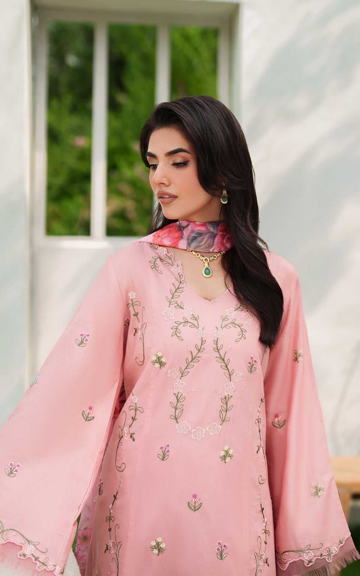 Asifa and Nabeel | Eden Cambric 25 | Serene Blush ECU25-01 -  Asifa and Nabeel Ladies Clothes - Original Designer Dress - House of Maryam