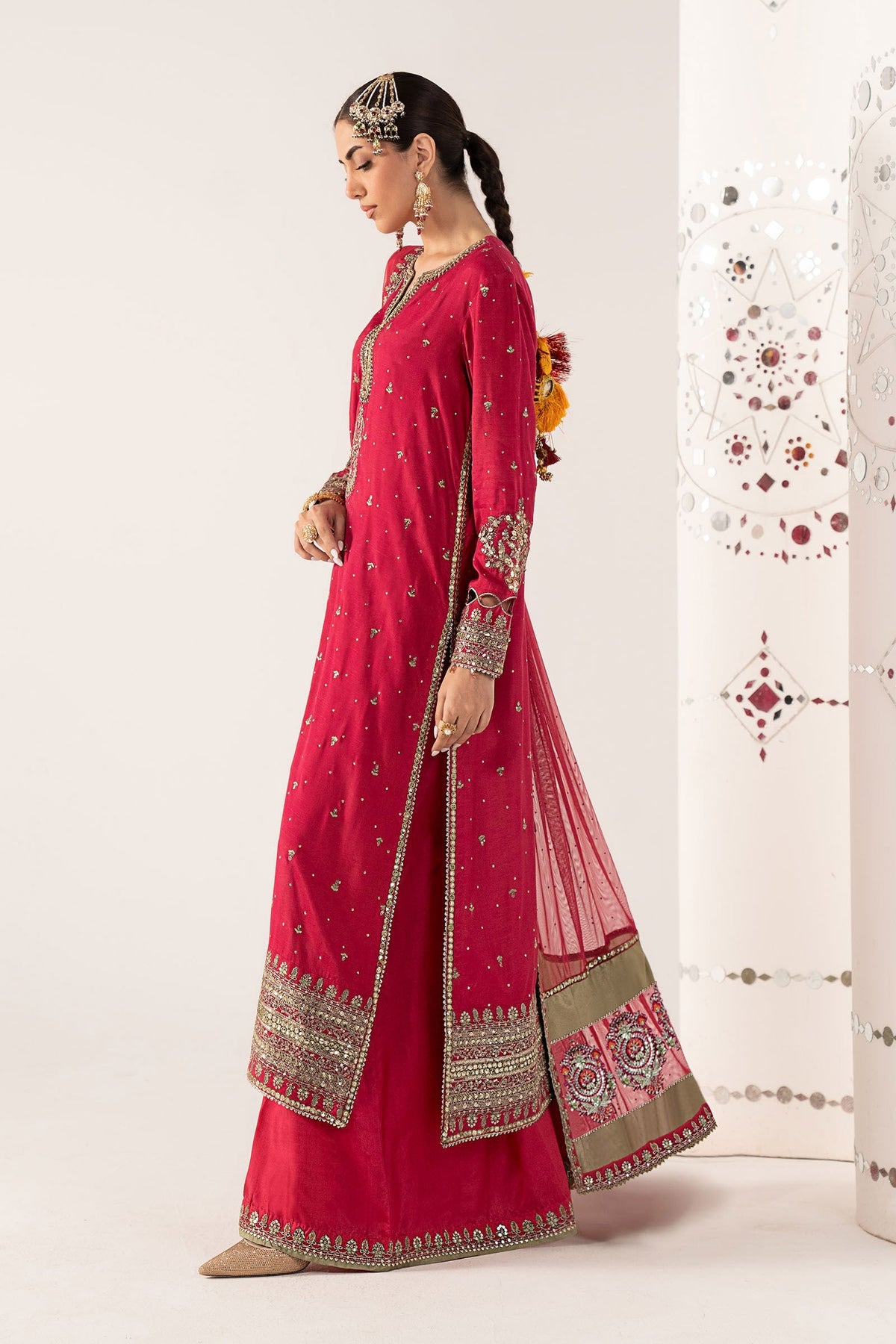 Maria B | Luxury Formals Pre Fall | SF-PF26-10-Pink, image 4