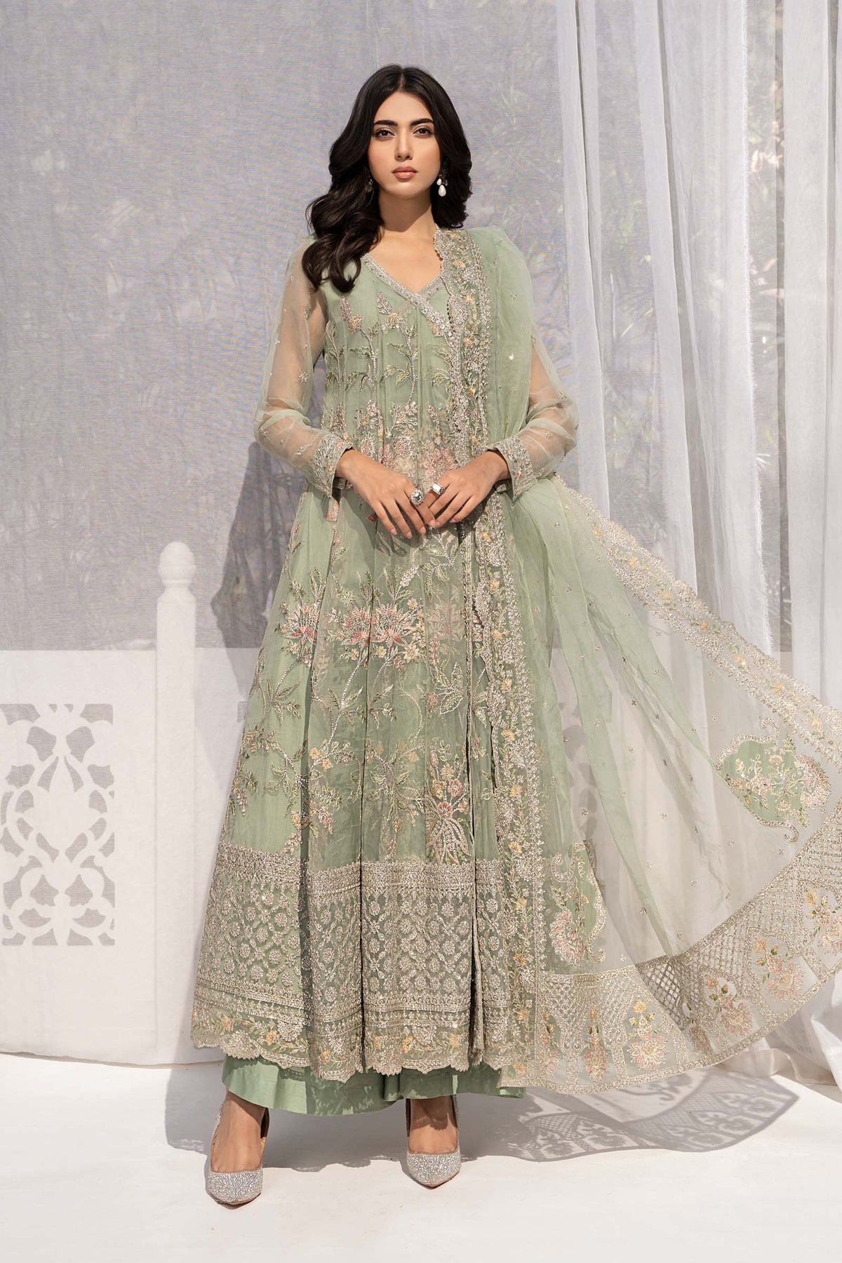 Maria B | Formal Wears | SF-EF24-19 -  Maria B Formal - Original Designer Dress - House of Maryam