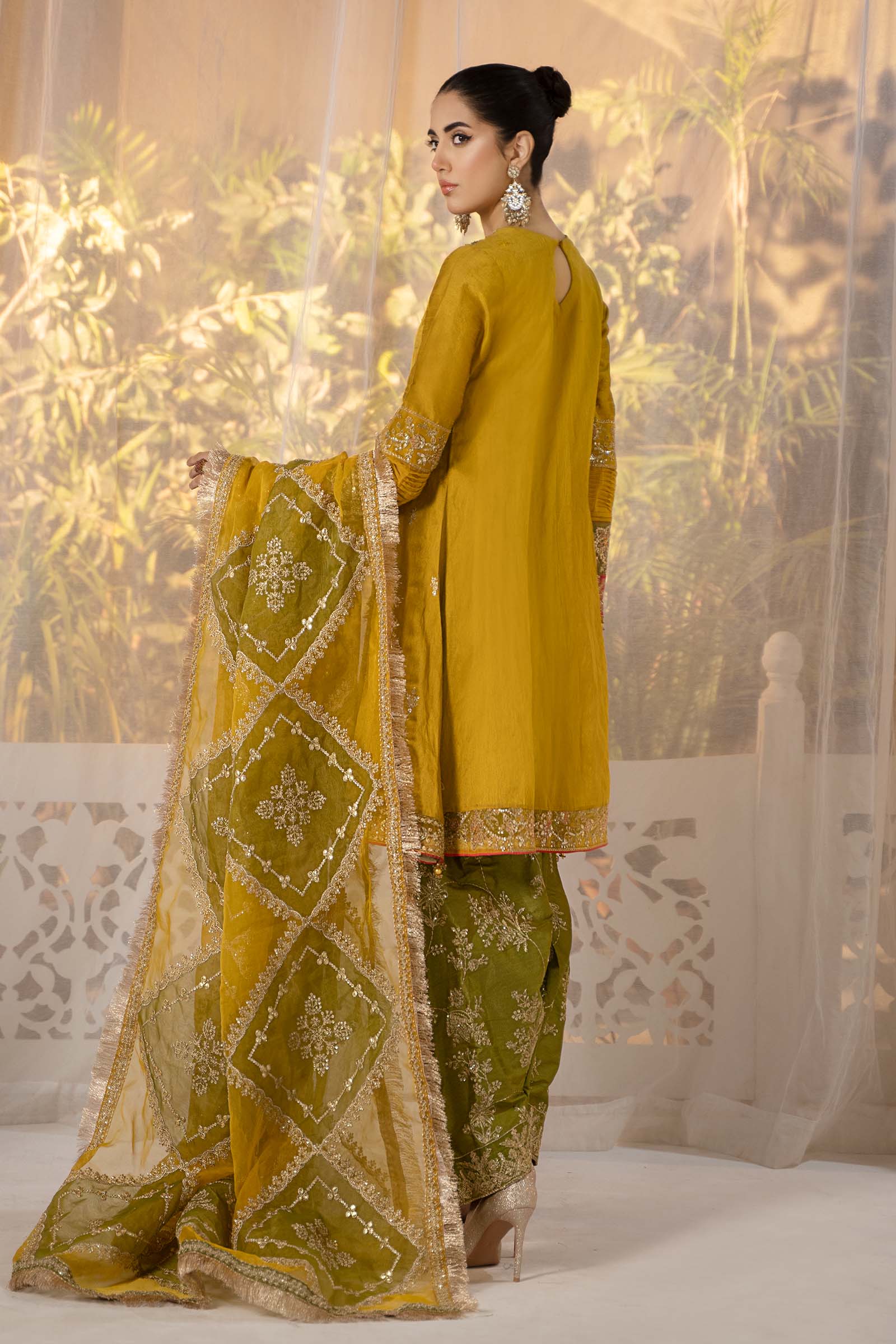 Maira B | Ready to Wear | SF-EF24-75 -  Maria B Luxury Formals -  House of Maryam
