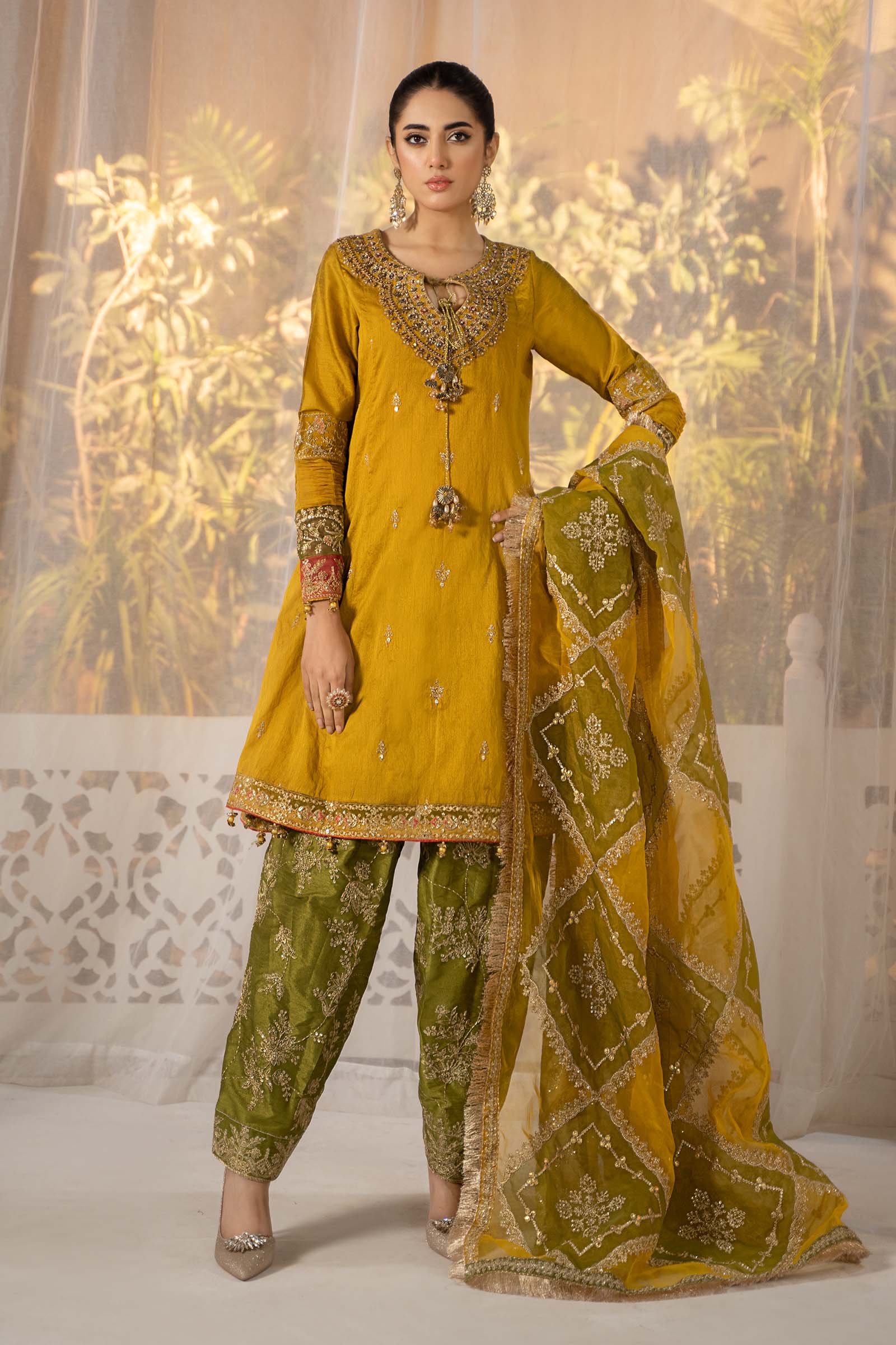 Maira B | Ready to Wear | SF-EF24-75 -  Maria B Luxury Formals -  House of Maryam