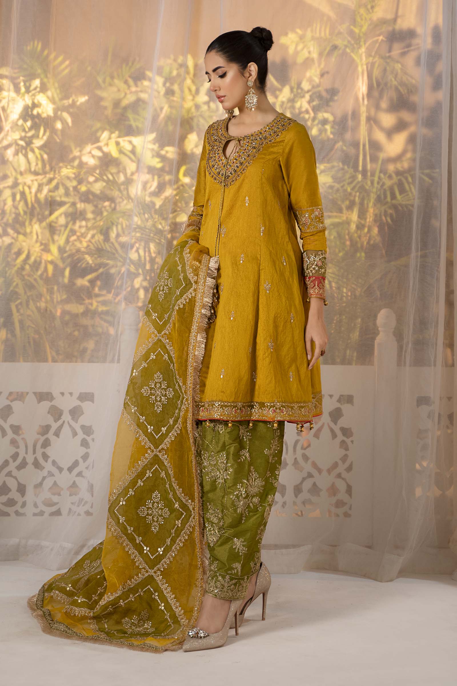 Maira B | Ready to Wear | SF-EF24-75 -  Maria B Luxury Formals -  House of Maryam