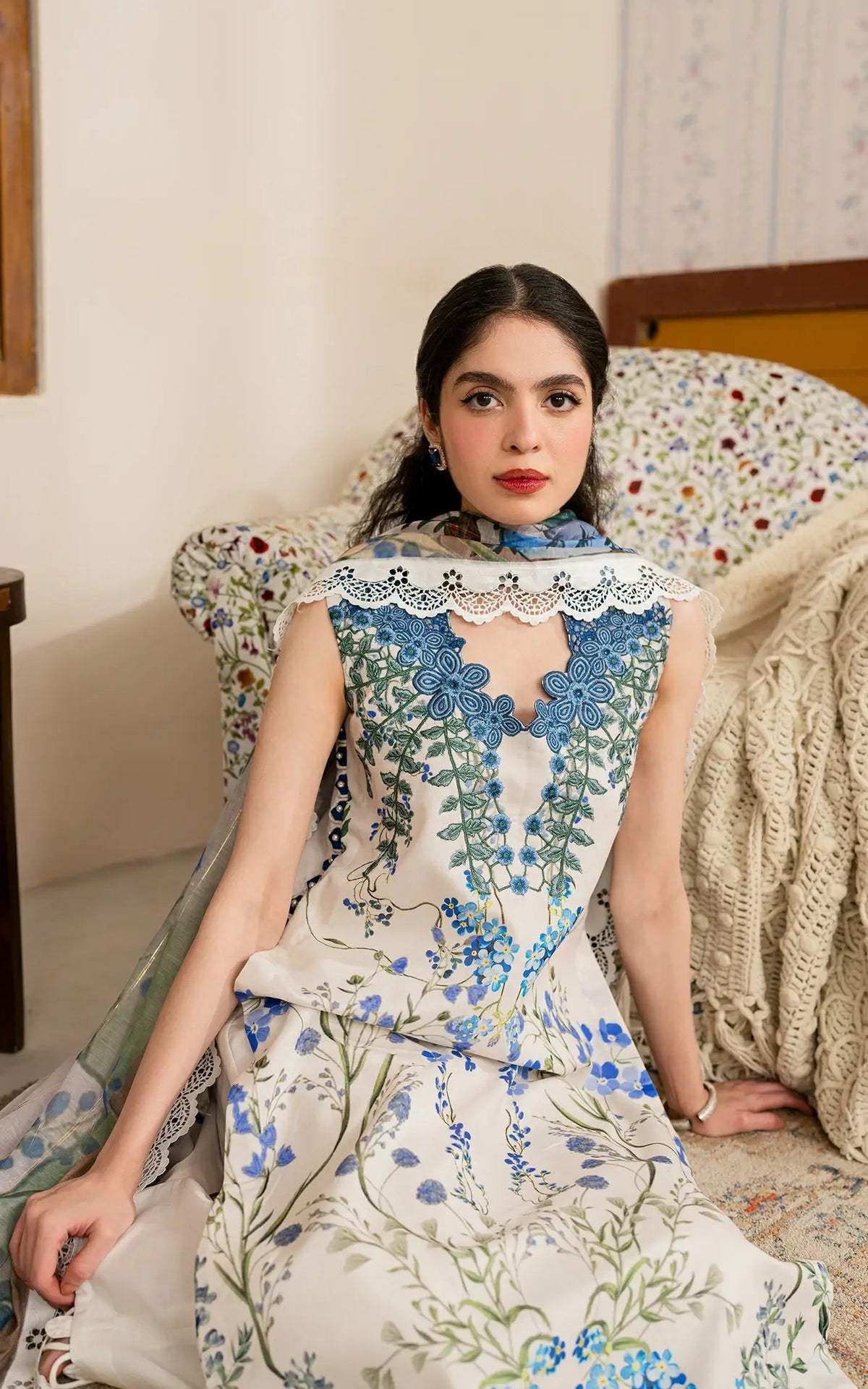 Asifa and Nabeel | Meraki Vintage 25 | Shabnam (MVL25-13) -  Asifa and Nabeel Ladies Clothes - Original Designer Dress - House of Maryam