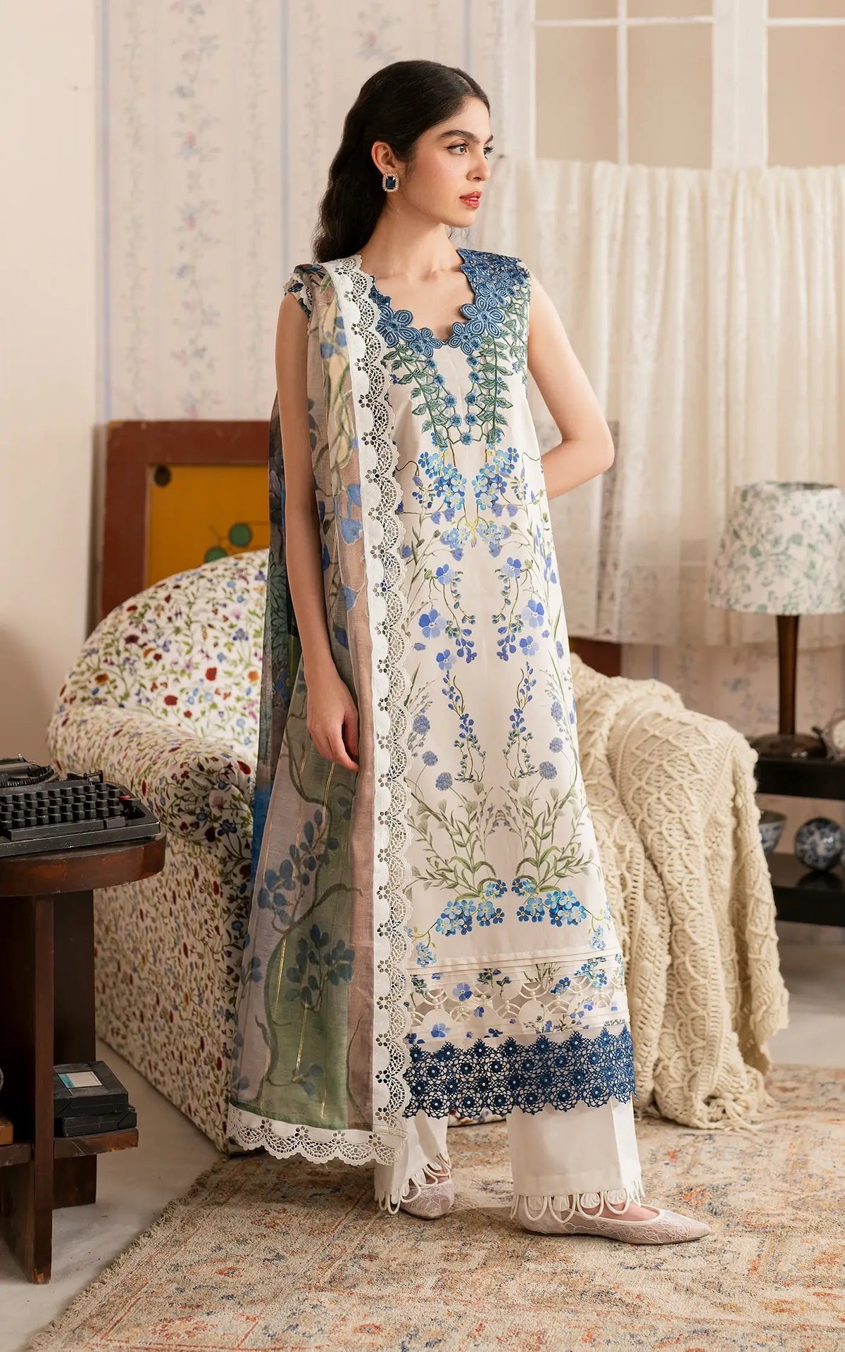Asifa and Nabeel | Meraki Vintage 25 | Shabnam (MVL25-13) -  Asifa and Nabeel Ladies Clothes - Original Designer Dress - House of Maryam