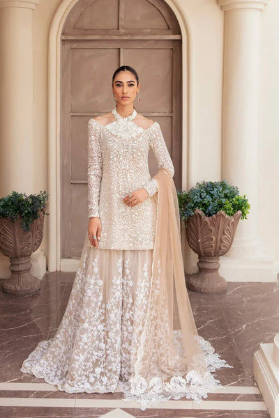Musferah Saad | Symphony Wedding Formals | Radiant Pearl