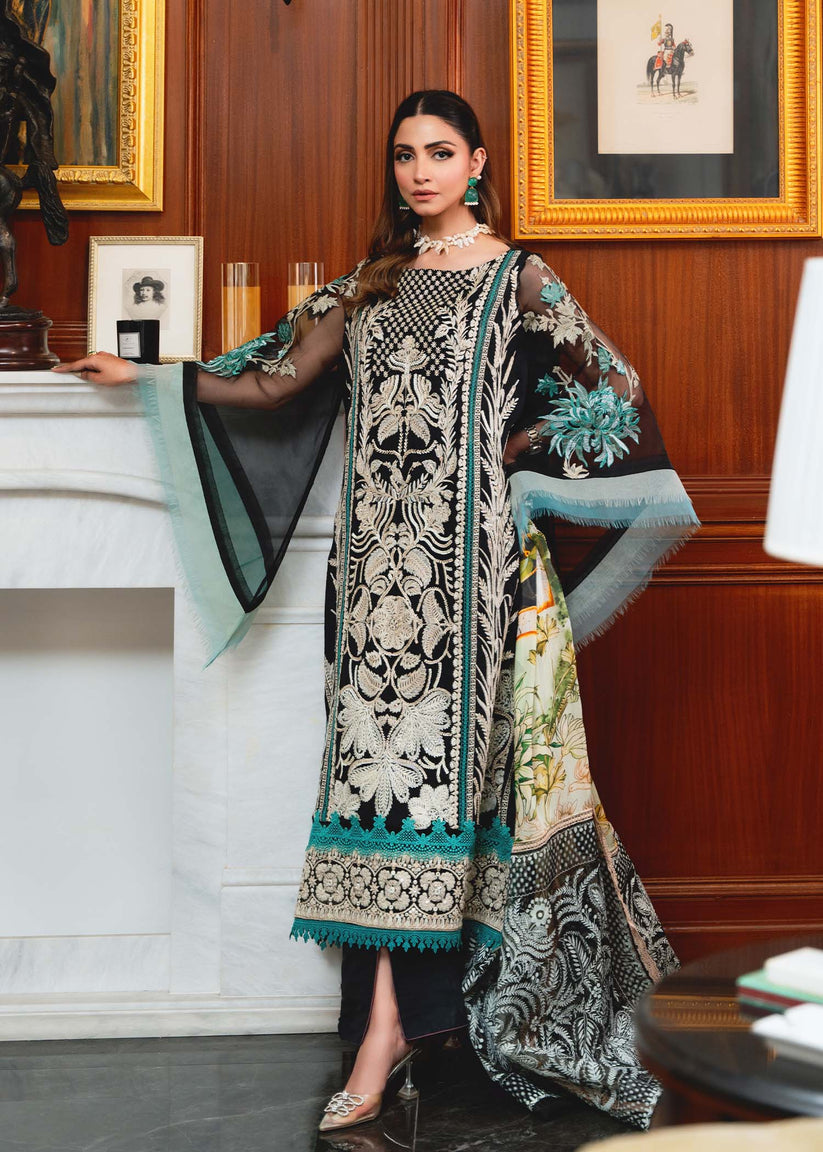 Shiza Hassan | Aira Luxury Pret | Amorist -  Shiza Hassan Formal - Original Designer Dress - House of Maryam