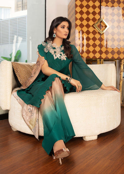 Shiza Hassan | Sublime Luxury Pret | Zerya -  Shiza Hassan Formal - Original Designer Dress - House of Maryam
