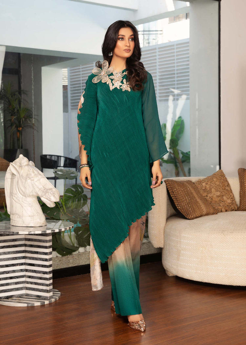 Shiza Hassan | Sublime Luxury Pret | Zerya -  Shiza Hassan Formal - Original Designer Dress - House of Maryam